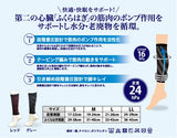 ふくらはぎ着圧サポーター