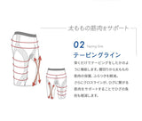 アスリート ランナーPRO 五分丈